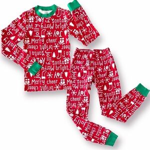 NWOT Carter's Adult XS Christmas Holiday Pajama Set 100% Cotton Unisex